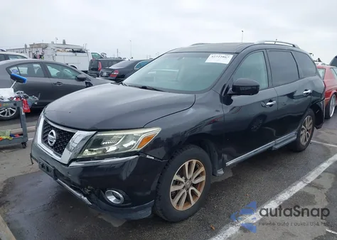 2015 Nissan Pathfinder Sl из США, поврежденный, VIN 5N1AR2MN8FC643713